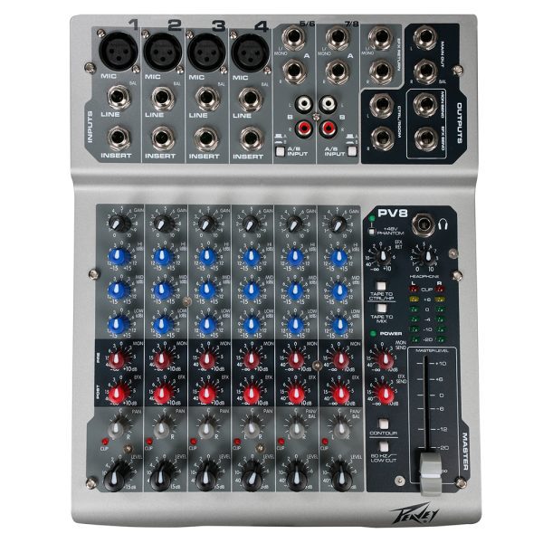 Consola Peavey PV8 Mezclador audio