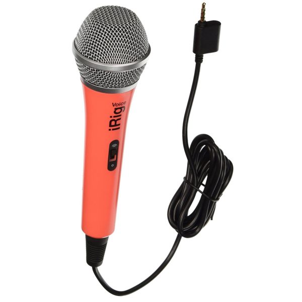 Micrófono Ik Multimedia IRIG VOICE PINK De mano Vocal Rosado