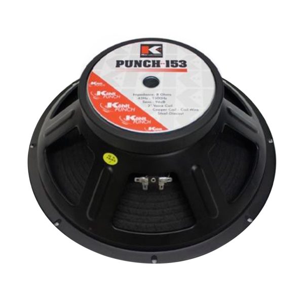Parlante Kohlt PUNCH153 Acero Cesta 15"  Acero