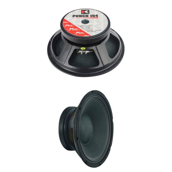 Parlante Kohlt PUNCH154 Acero Cesta 15"  Acero