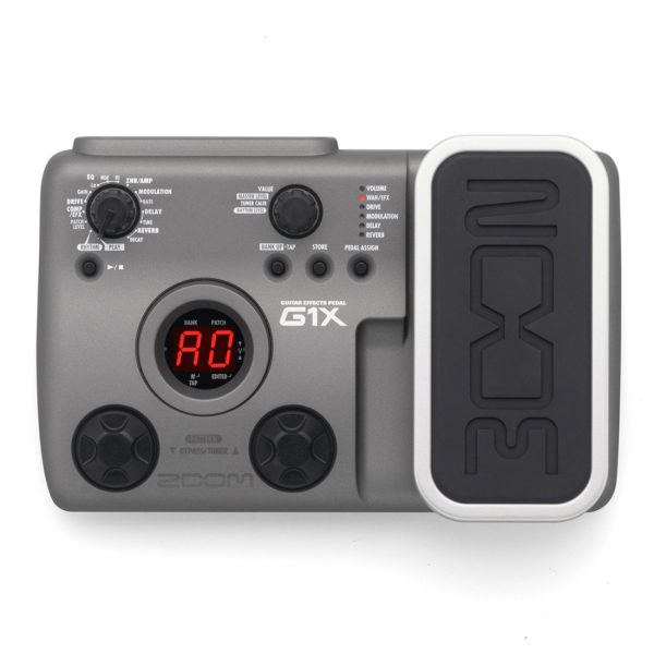 Procesador Zoom G1X Guitarra electrica Pedal efectos
