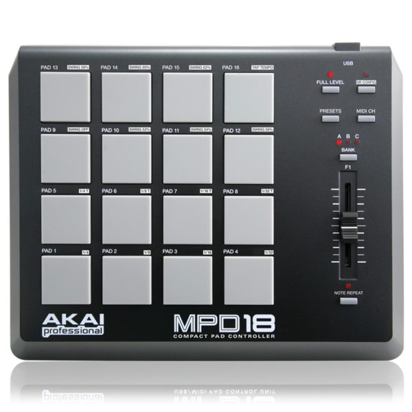 Controlador Akai MPD18 Midi