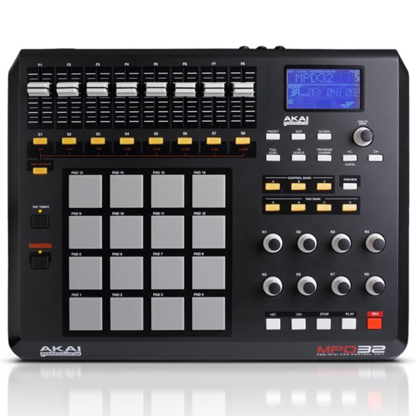 Controlador Akai MPD32 Midi