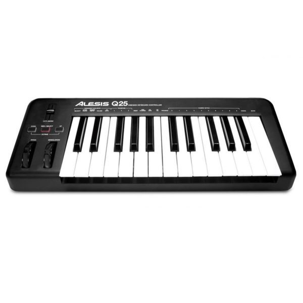 Controlador Alesis Q25 Midi 25Teclas