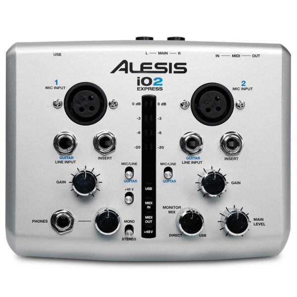 Interfaz Alesis IO2 Express audio Interface 2Ch