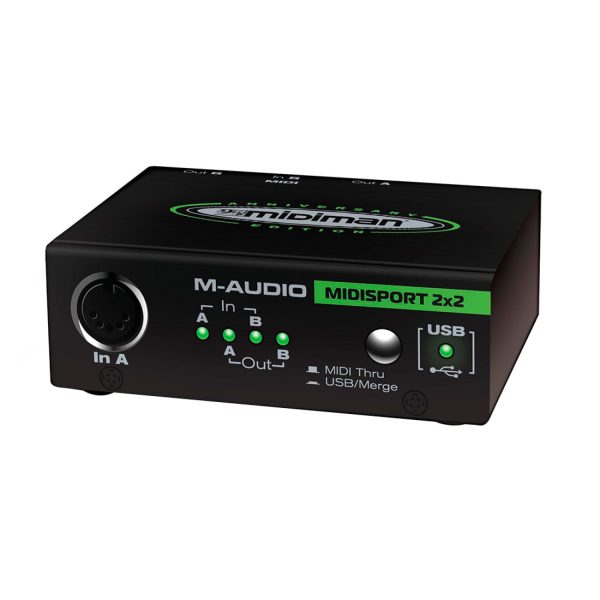 Interfaz M-Audio MIDISPORT2X2 audio Interface