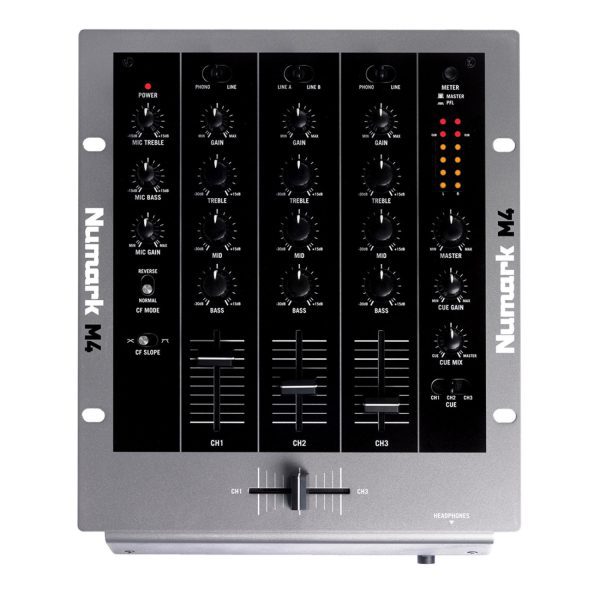 Consola Numark M4 Mezclador audio Dj 3Ch