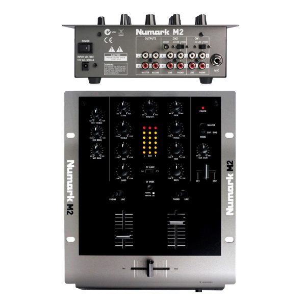 Consola Numark M2 Mezclador audio Dj 2Ch