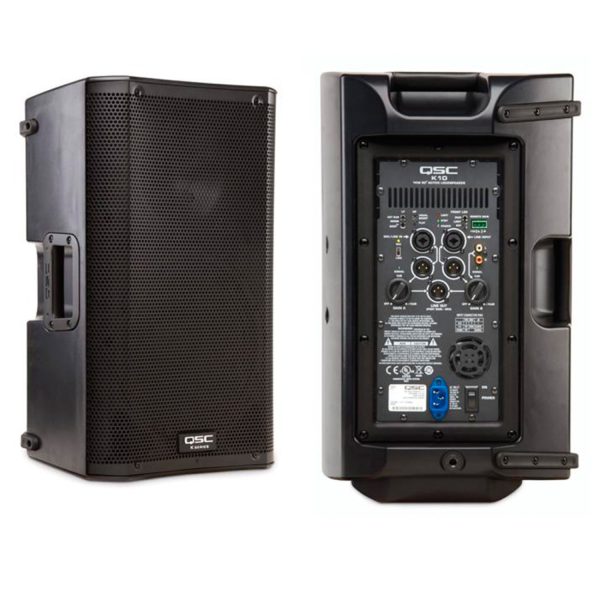 Cabina Qsc K10 Amplificada Series K Dos Vias 10" 10Pg
