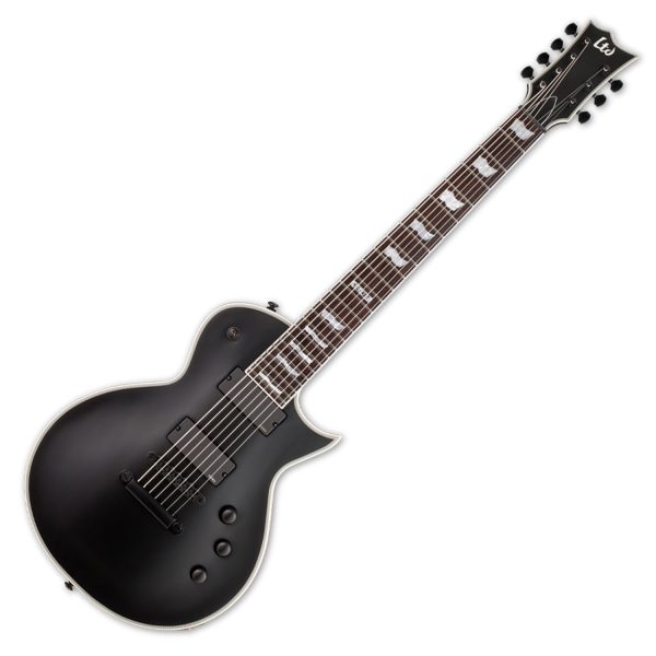 Guitarra Esp EC407BFMSTBLKS electrica Negro