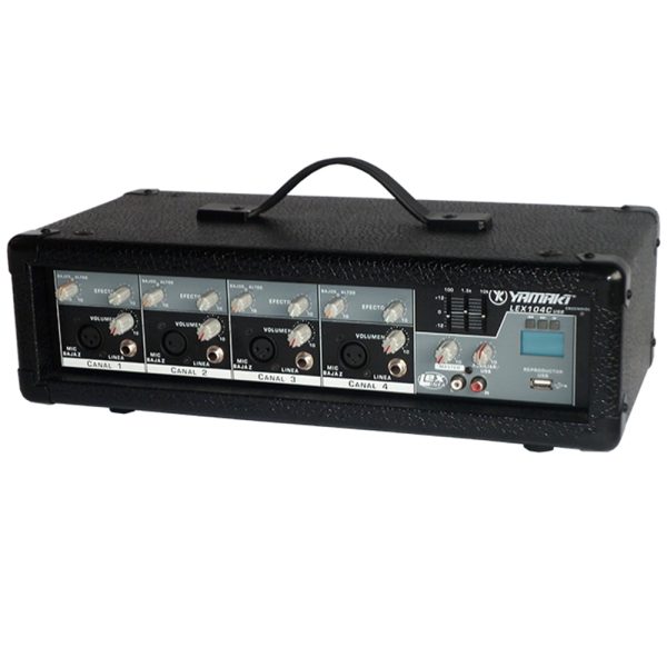 Consola Yamaki LEX104C Mezclador audio
