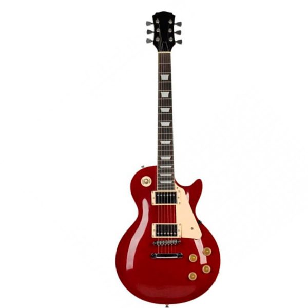 Guitarra Freeman FRE40G electrica Lp Vinotinto