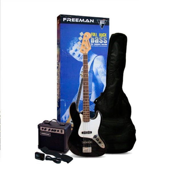 Bajo Freeman PACKDE Electrico Amplificador Mas