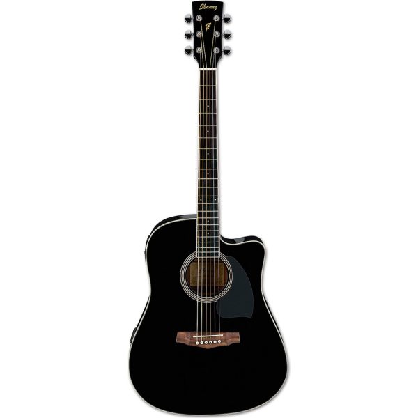 Guitarra Ibanez PF15ECE Electroacustica Negro
