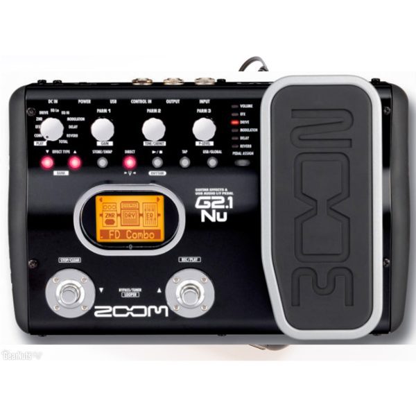 Procesador Zoom G21NU Guitarra electrica pedal efectos