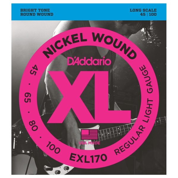 D'Addario EXL170 Encordado Bajo Electrico 4C