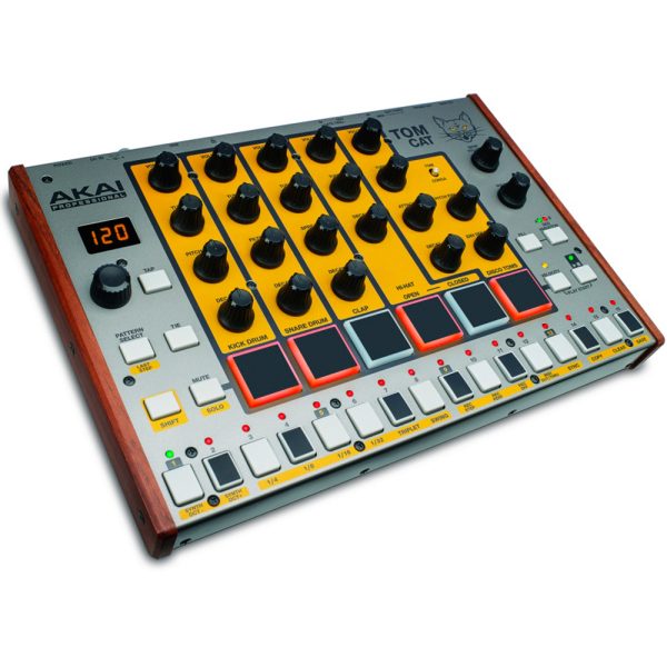 Caja Akai TOM CAT Ritmos Analógica Percusión