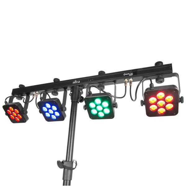 Sistema Chauvet 4BARTRI Luces 4 Reflectores Leds