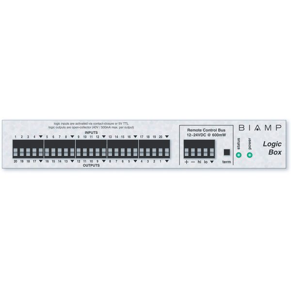 Control Biamp LOGICBOX Puertos Lógicos 20 In Out