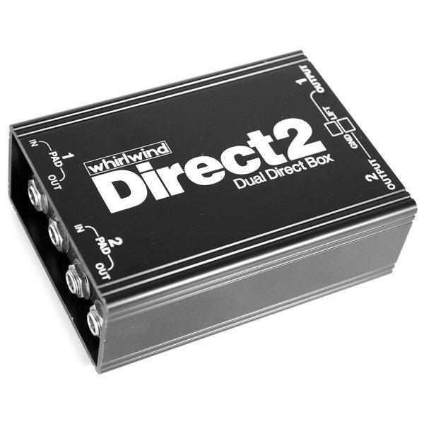 Caja Whirlwind DIRECT2 Directa Doble Swich