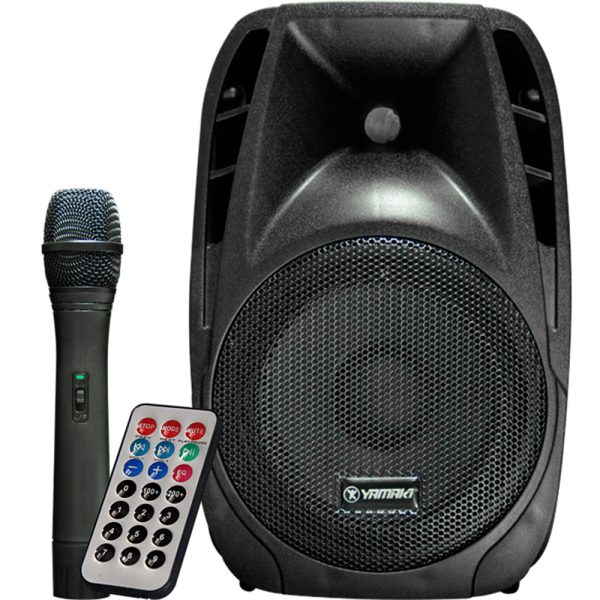 Amplificador Yamaki AP-52BURM Portátil Batería Micrófono