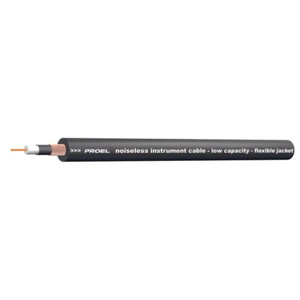 Proel HPC110BK Cable Instrumento 6.3 / 6.3 100M