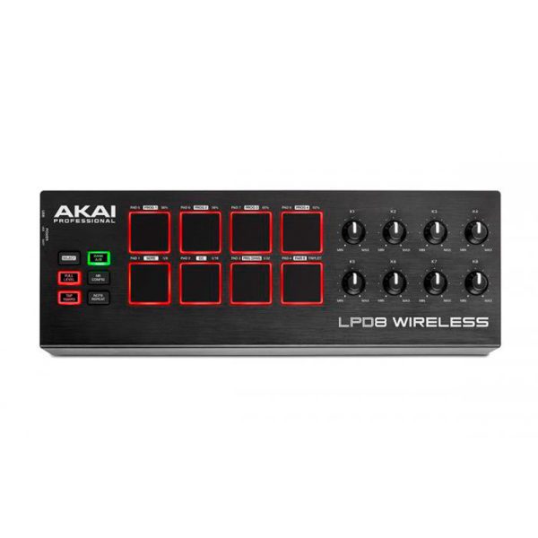 Controlador Akai LPD8 WIRELESS MIDI Bluetooth