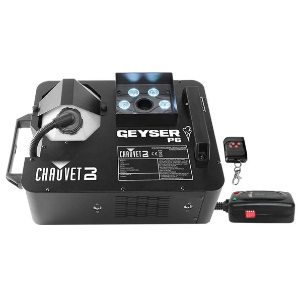 Camara Chauvet GEYSER P6 Humo DMX Control Remoto