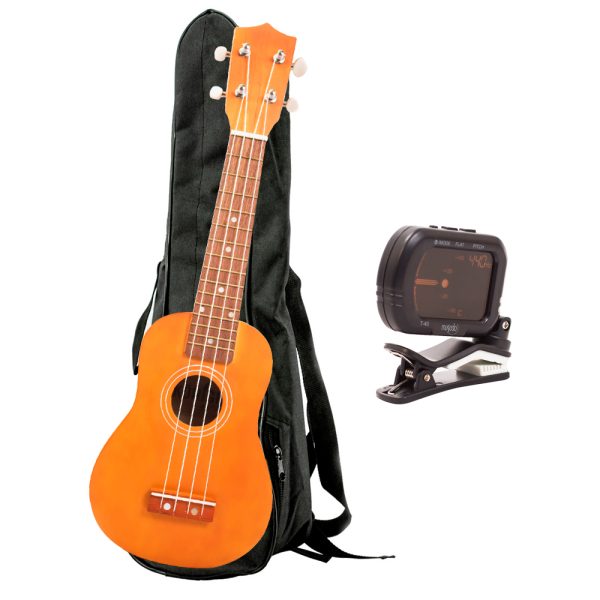 Combo Konige HL Ukelele Soprano afinador Estuche