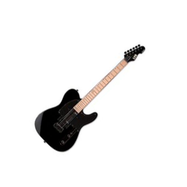 Guitarra Esp TE200MSTBC electrica 24 trastes Jumbo Negro
