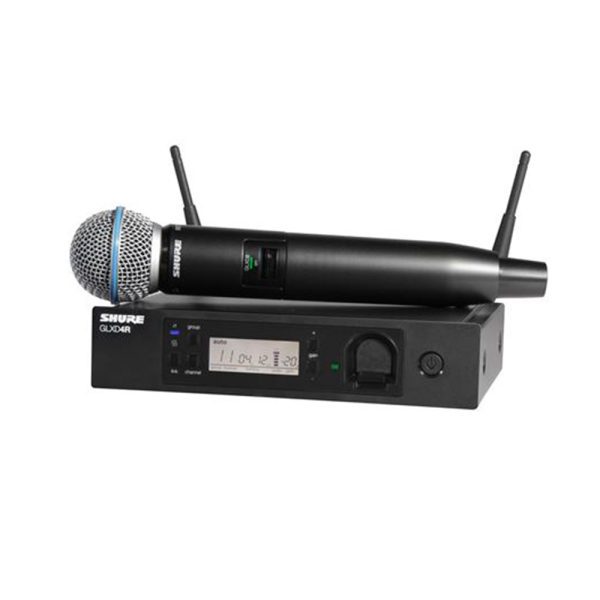 Micrófono Shure GLXD24R/B58 De mano Beta 58 Inalámbrico