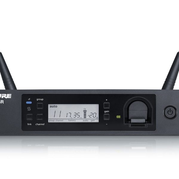 Receptor Shure GLXD4R-Z2 Inalámbrico rack