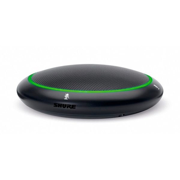 Micrófono Shure MXA310B mesa array 5 canales Dante Negro