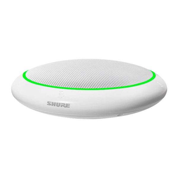 Micrófono Shure MXA310W mesa array 5 canales Dante Blanco