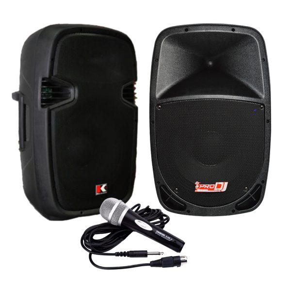 Combo Kohlt CBM Cabinas activa pasiva bases Micrófono   15P