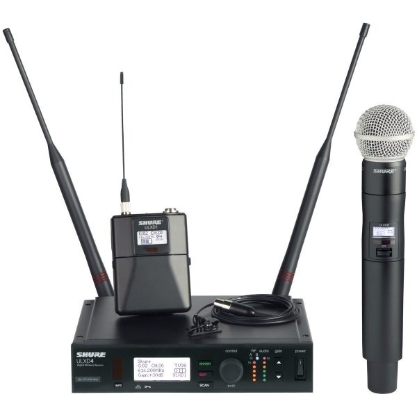 Combo Shure ULXD124/150/C Inalámbrico