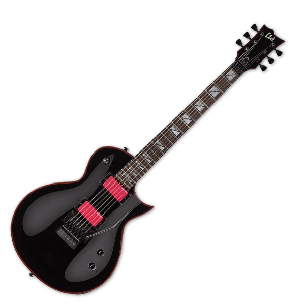 Guitarra Esp GH200BLK eléctrica LTD Negro