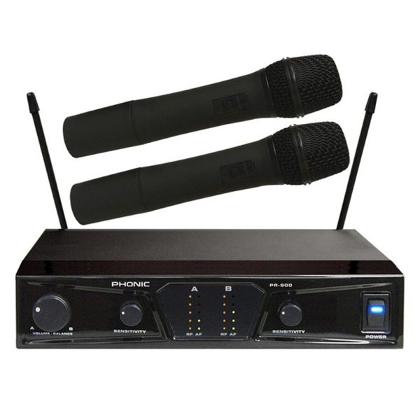 Micrófono Phonic PR-900 Inalámbrico mano UHF