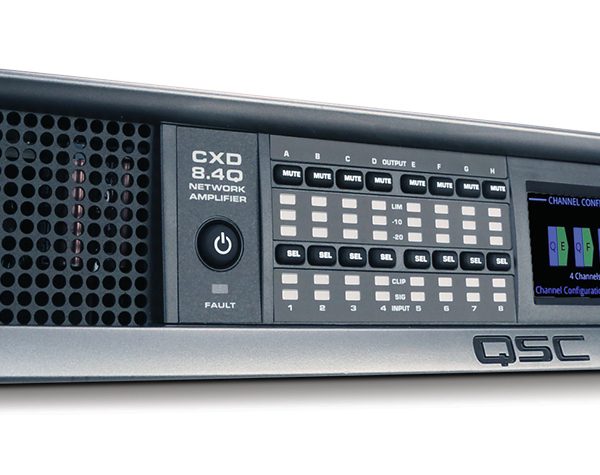 Amplificador QSC CXD8.4Q red 8 canales 2500w