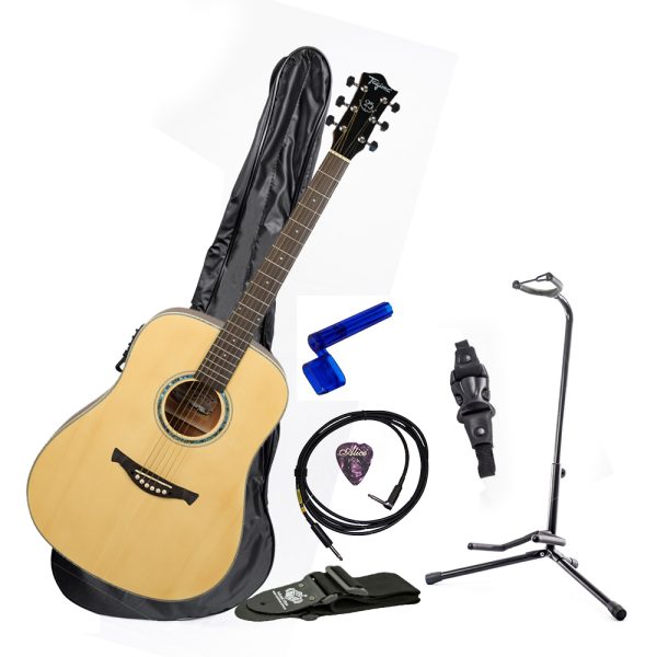 Combo Guitarra Tagima TW25 Electroacustica +base 6 acceso