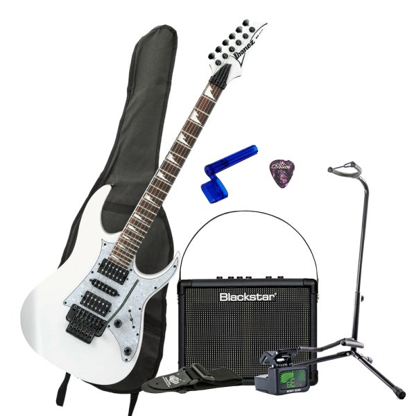 Combo guitarra Ibanez RG350 Amplificador Blackstar +6 acceso