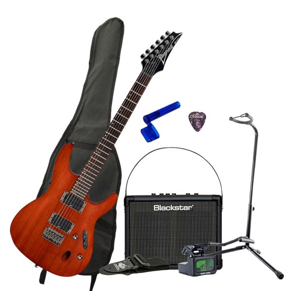 Combo guitarra Ibanez S521 Amplificador Blackstar +6 acceso