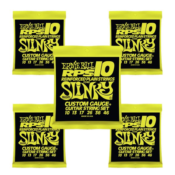 Combo Encordado Ernie Ball 2240 guitarra x 5 unidades
