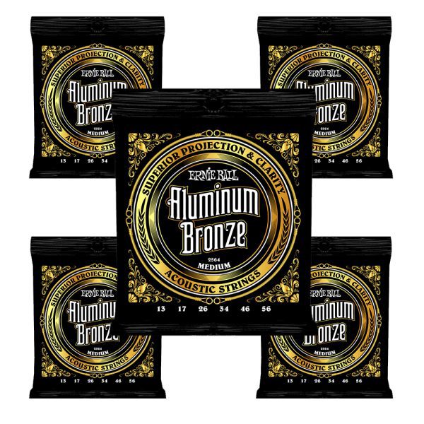 Combo Encordado Ernie Ball P02564 guitarra x 5 unidades