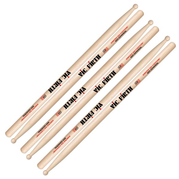 Combo baquetas Vic Firth 30600 x 3 unidades