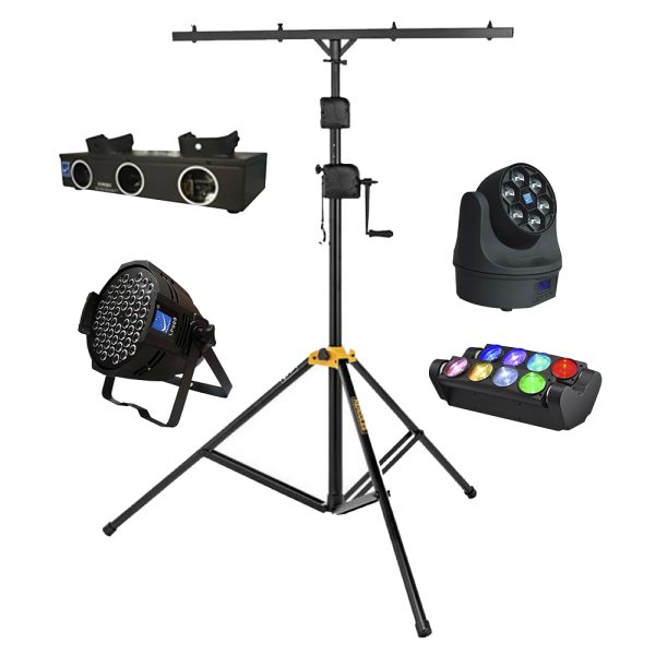 Combo luces Big Dipper CL Base Hercules LS700B +laser cabeza