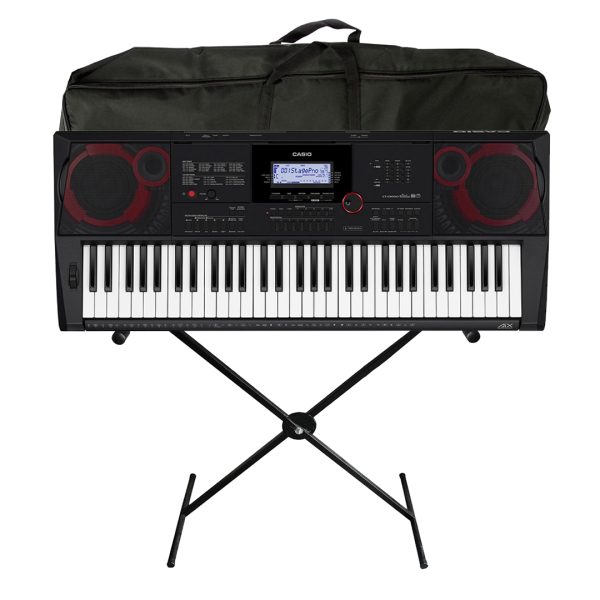 Casio CT-X3000 Combo Teclado estuche base adaptador