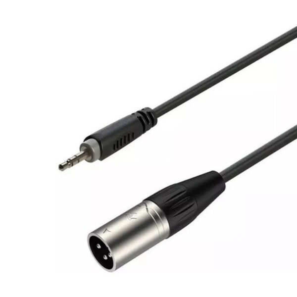 Roxtone RACC425 L6 Cable Plug 3.5 a XLR macho 6Metros