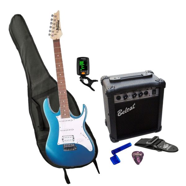 Guitarra Ibanez GRX40-MLB Amplificador + Afinador + Estuche