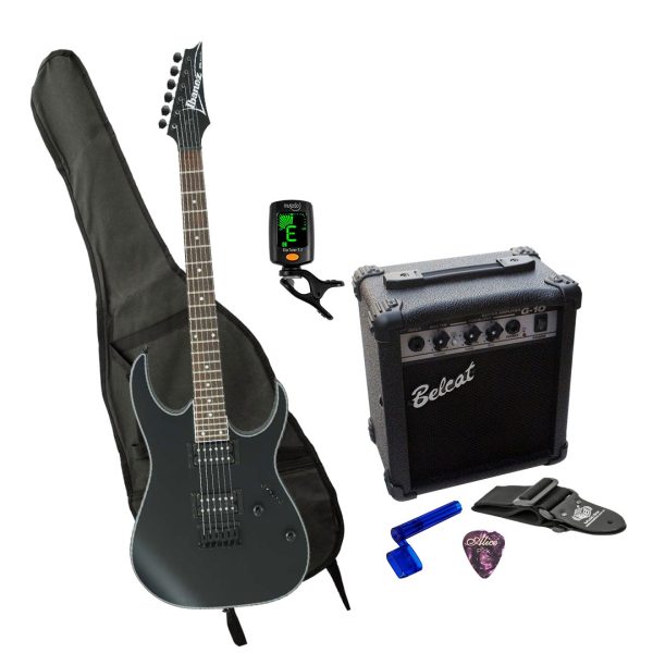Ibanez RG421EX-BKF Guitarra Amplificador + Afinador + Estuche